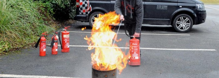 Chichester Fire Extinguisher Training Course - 28 June 2018