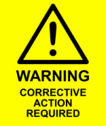 Corrective Action Label